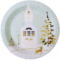 Th�me anniversaire Village de No�l pour l'anniversaire de votre enfant