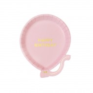 Ballon Pink Birthday