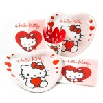 Hello Kitty Coeur rouge