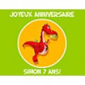 Fotocroc Simon le Dragon