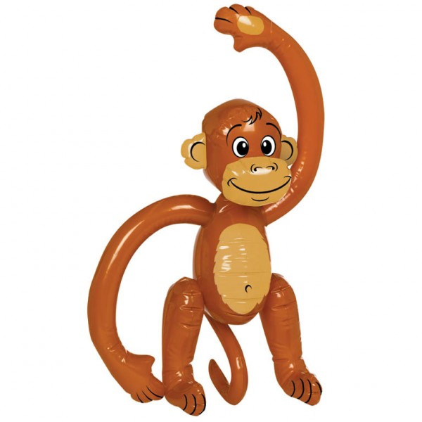 Ballon gonflable Singe pour l'anniversaire de votre enfant - Annikids