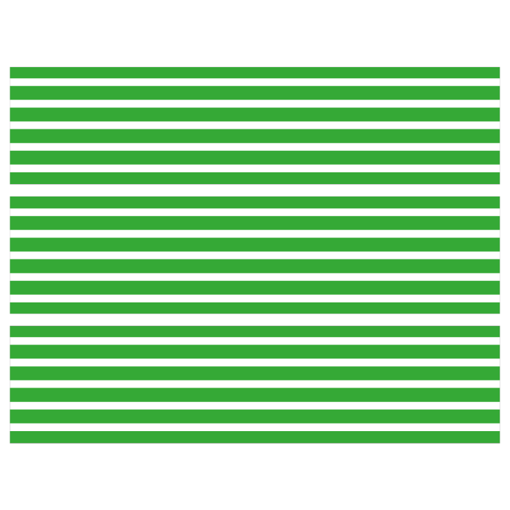 Contours de Gâteaux - Rayures horizontales Vert