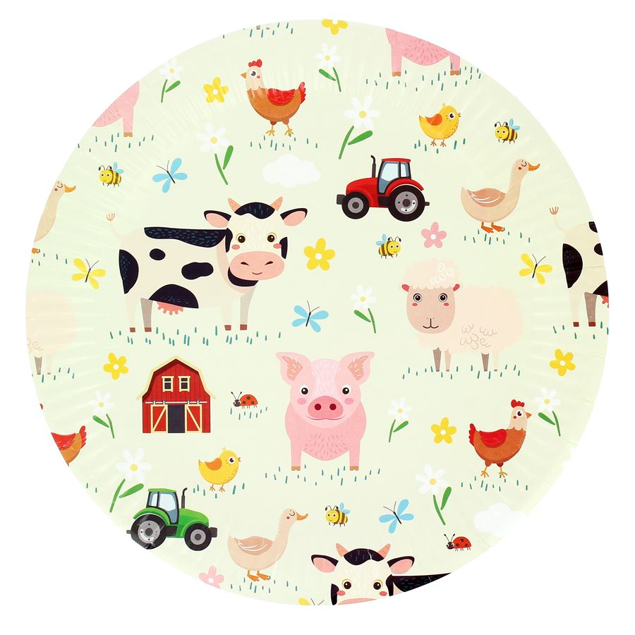 Cake Toppers Animaux de la Ferme - Recyclable pour l'anniversaire de votre  enfant - Annikids