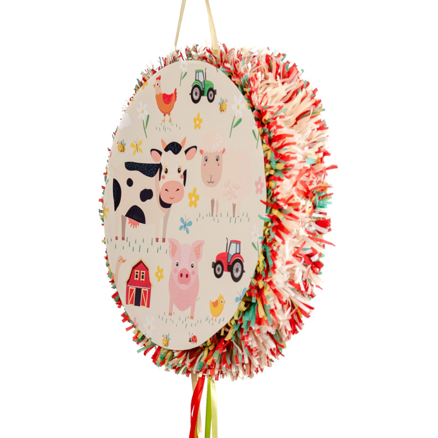 Pinata Animaux de la Ferme (36 cm) pour l'anniversaire de votre enfant -  Annikids