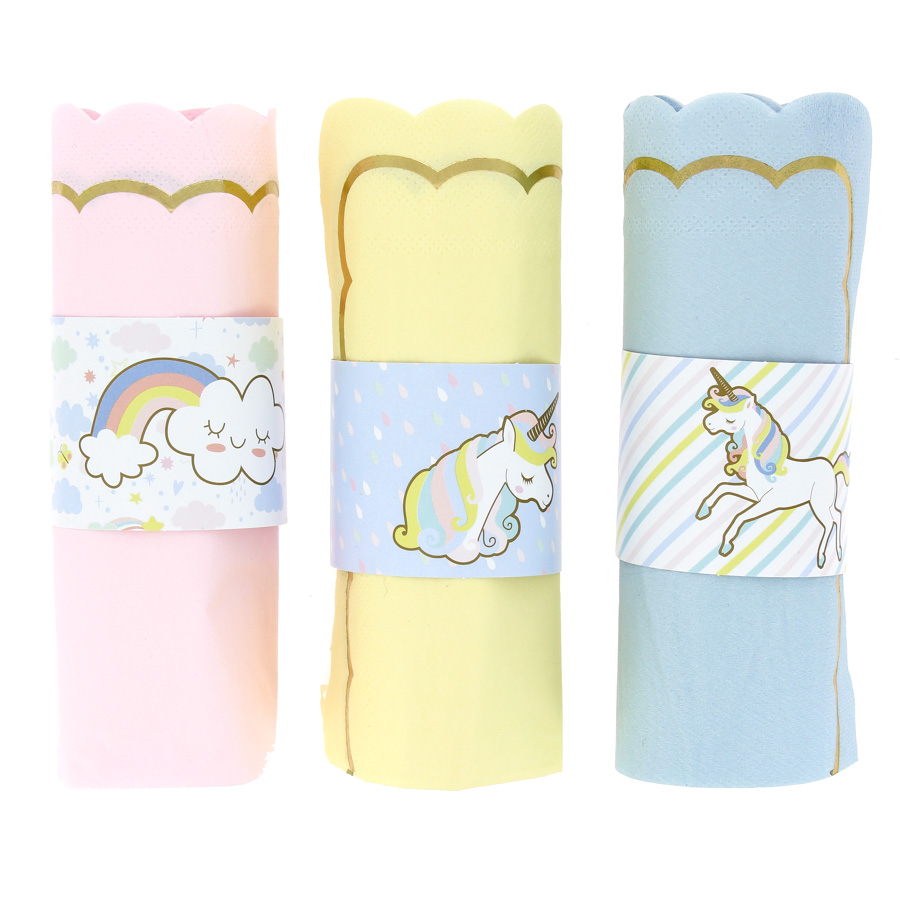 Boîte à Sandwich Licorne - Motif Unicorn Academy, Violet/rose, Fermeture à Cliquet