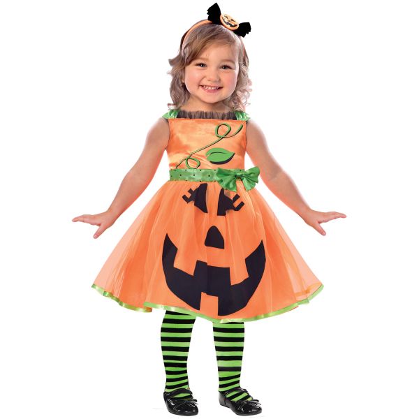 Déguisement Robe Citrouille Taille 4-6 ans