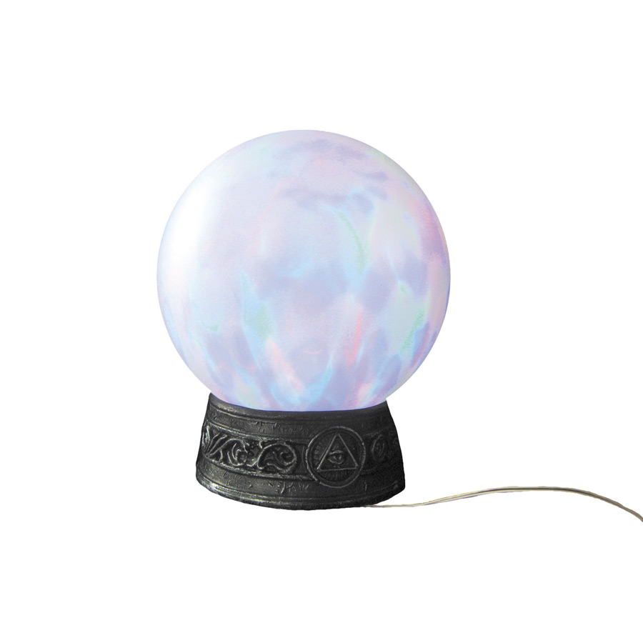 Boule de Cristal de Sorcière Sonore et Lumineuse