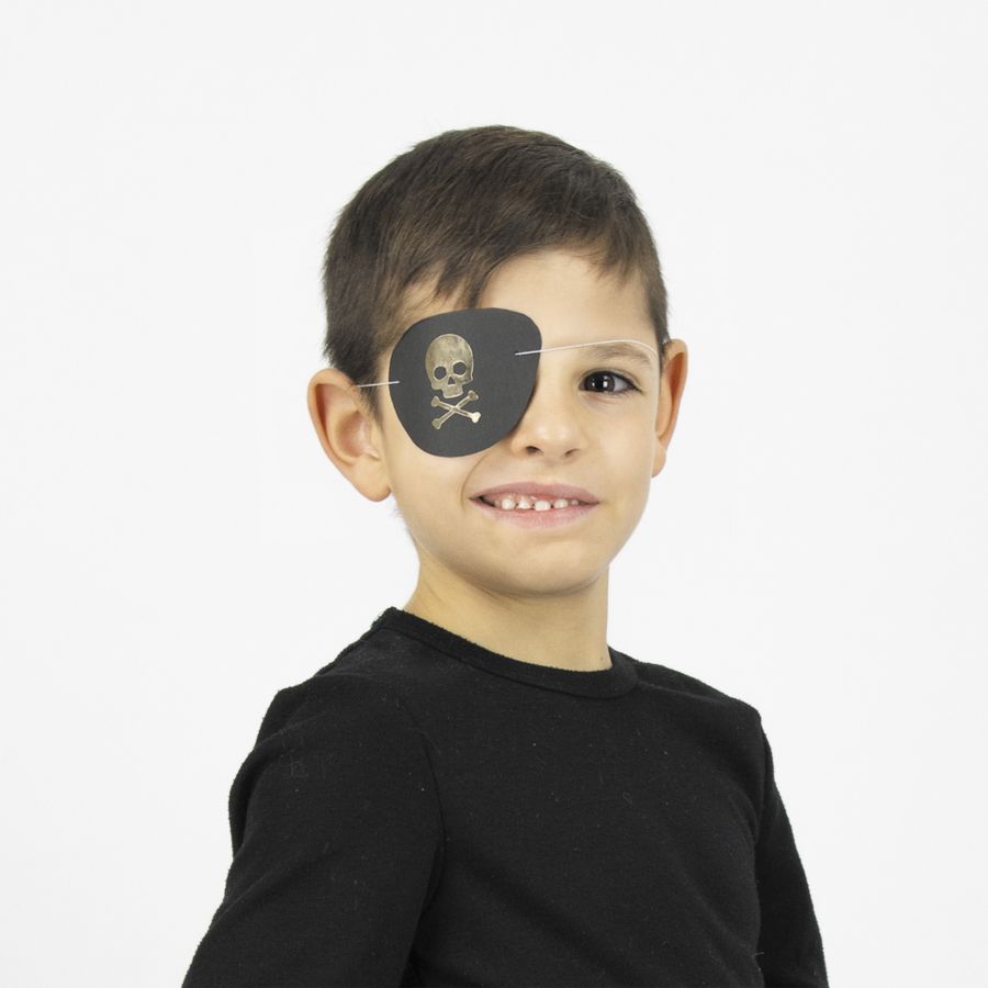 Set Pirate enfant (pistolet & cache-oeil) chez DeguizFetes.