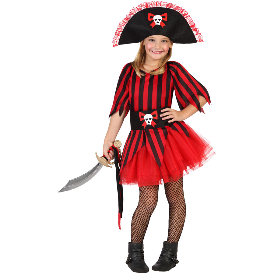 Déguisement de Miss Pirate Jakie 10-12 ans