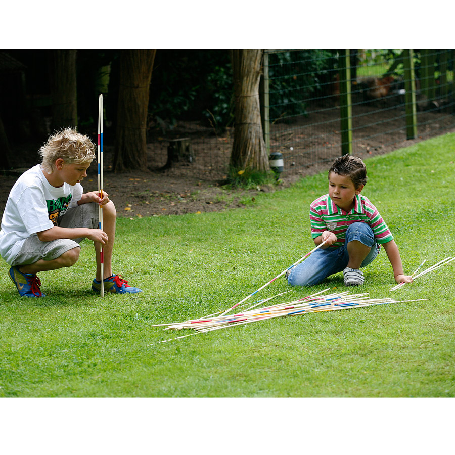 Jeu De Mikado Géant En Bois - Annikids