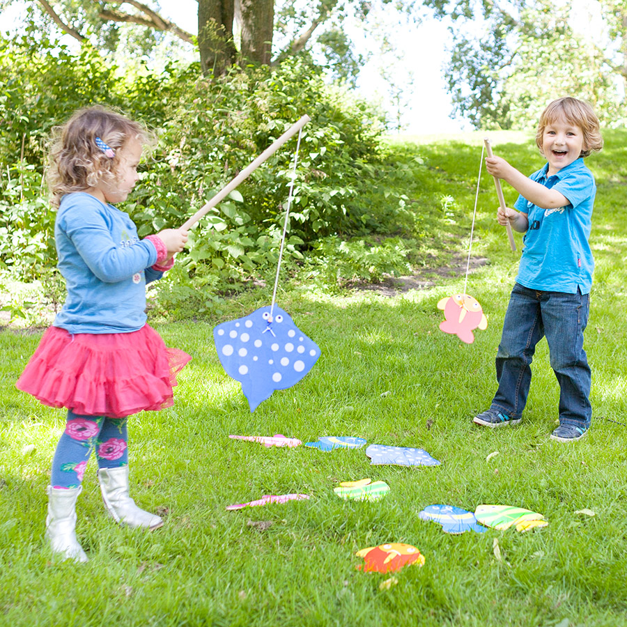 La pêche à la ligne - Jeux anniversaire enfant - Un Anniversaire en Or