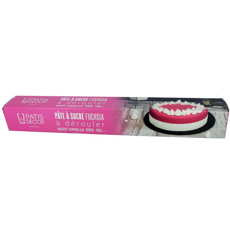 Pâte à Sucre Fuschia Prête à dérouler - 430g pour l'anniversaire de votre  enfant - Annikids