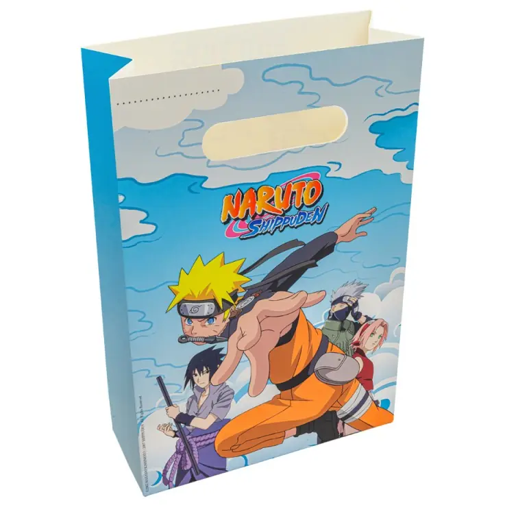 Maxi Boite à Fête Naruto Shippuden pour l'anniversaire de votre