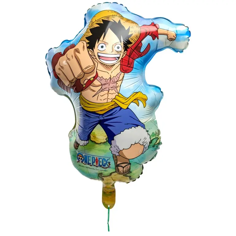 Ballon Aluminium Géant Hélium One Piece - 45 cm pour l