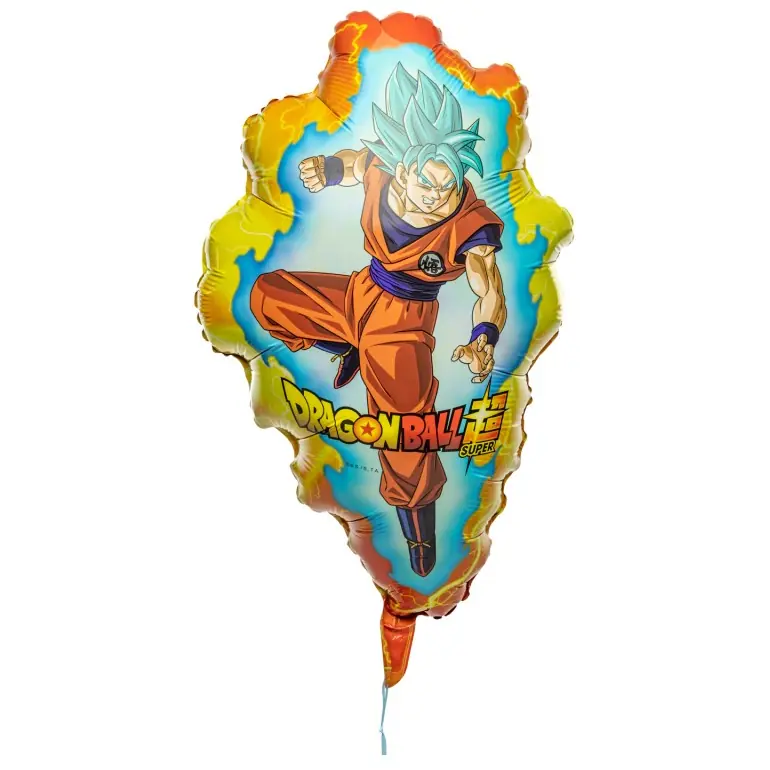 Ballon Aluminium Géant Hélium Dragon Ball Super - 45 cm pour l'anniversaire  de votre enfant - Annikids