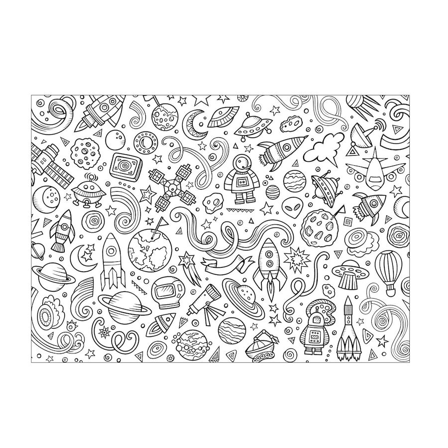 Set De Table à Colorier à Imprimer Gratuit Set de Table à Colorier pour l'anniversaire de votre enfant - Annikids