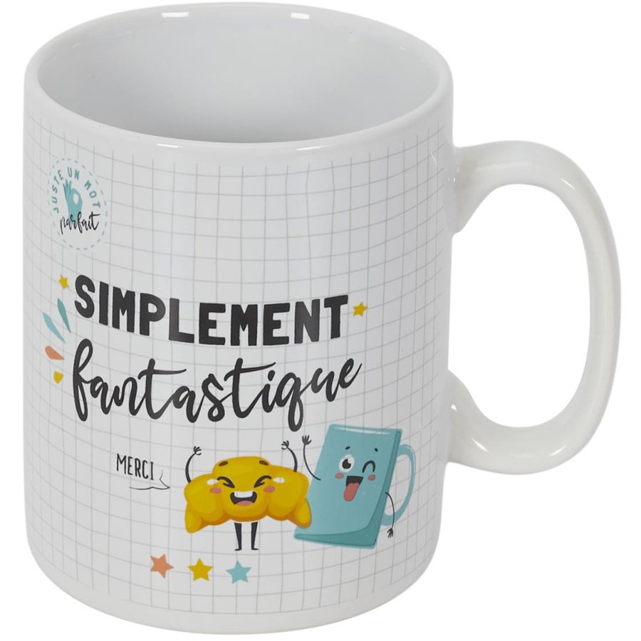 Mug XXL Merci Maîtresse 60 cl pour l'anniversaire de votre enfant - Annikids