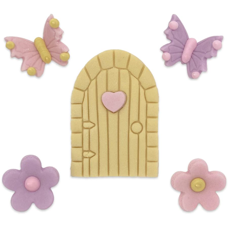 5 Décors Fée Vintage - Sucre