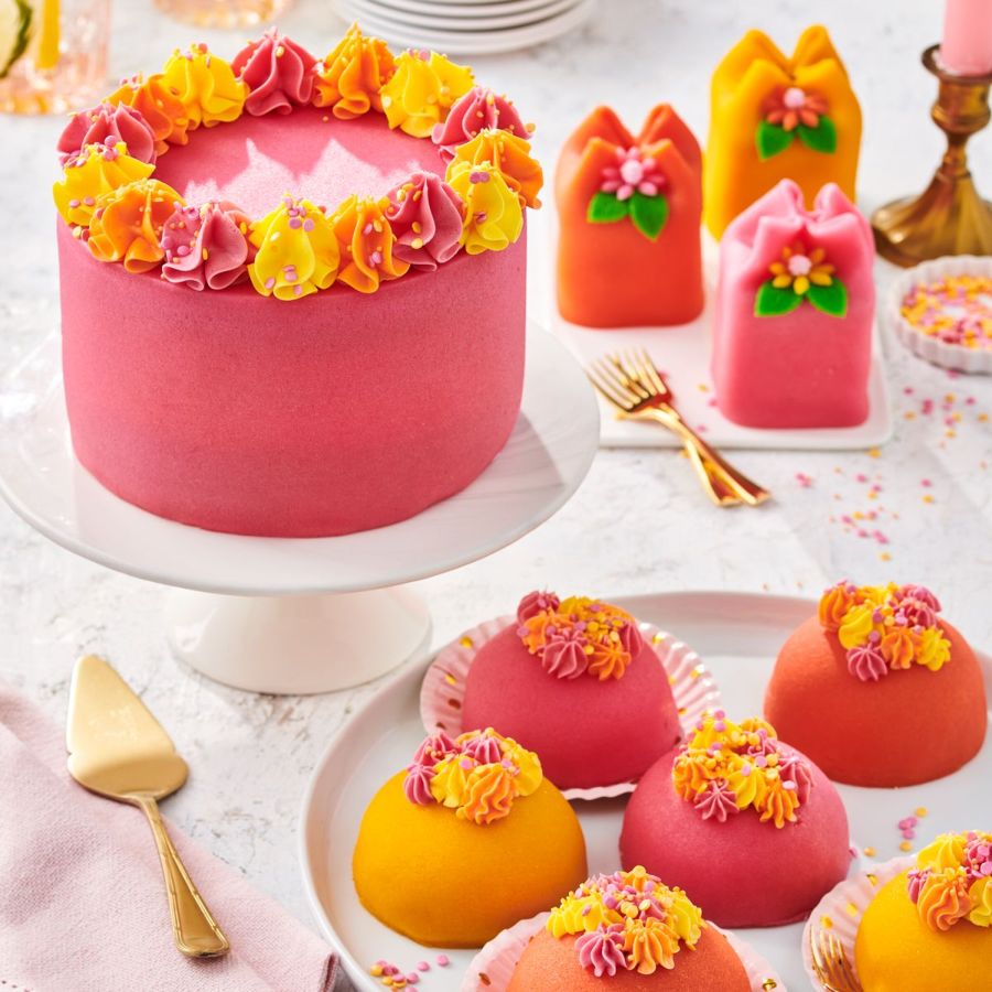 FunCakes Pâte d'Amande Orange - 250g pour l'anniversaire de votre