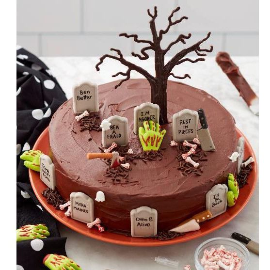 Kit de Décoration Gâteau Main de Zombie - Wilton pour l'anniversaire de  votre enfant - Annikids