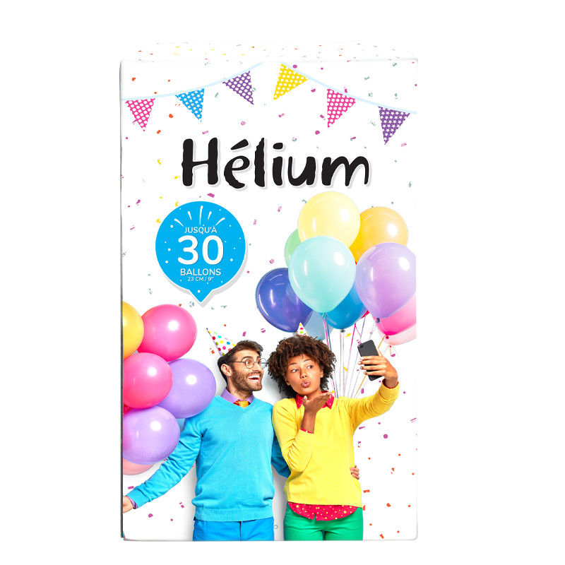 Bouteille Hélium - Ballons en Fête - 30 Ballons pour l'anniversaire de  votre enfant - Annikids