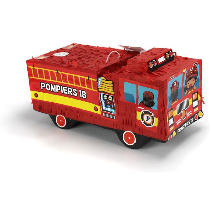 Piñata camion Sam le pompier™ premium 50 x 33 cm - Vegaooparty