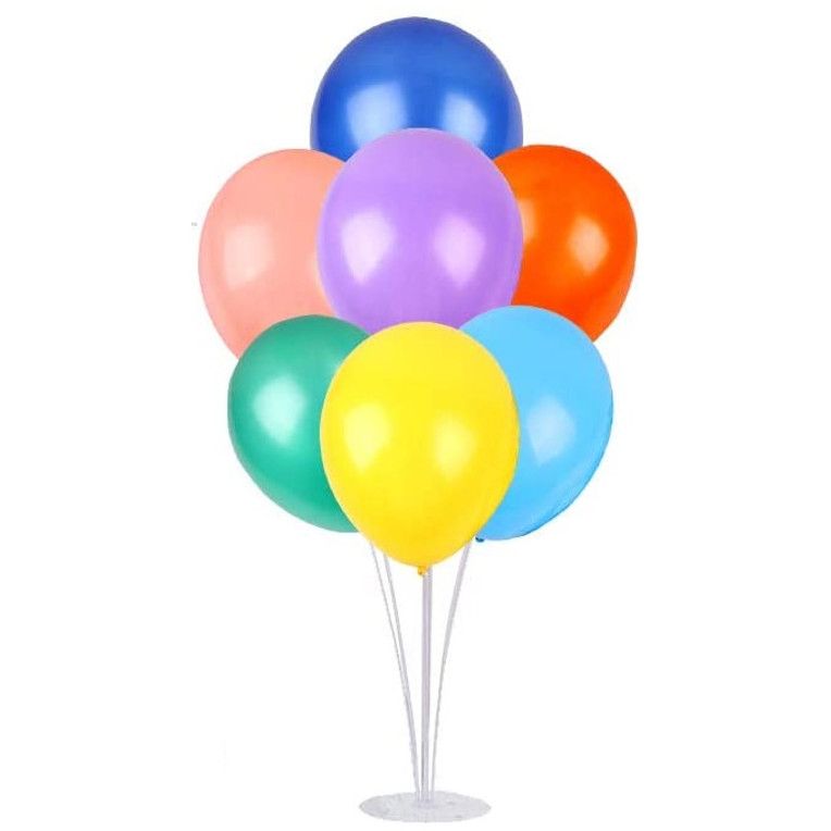 Support Acrylique pour 7 Ballons Ø 30 cm