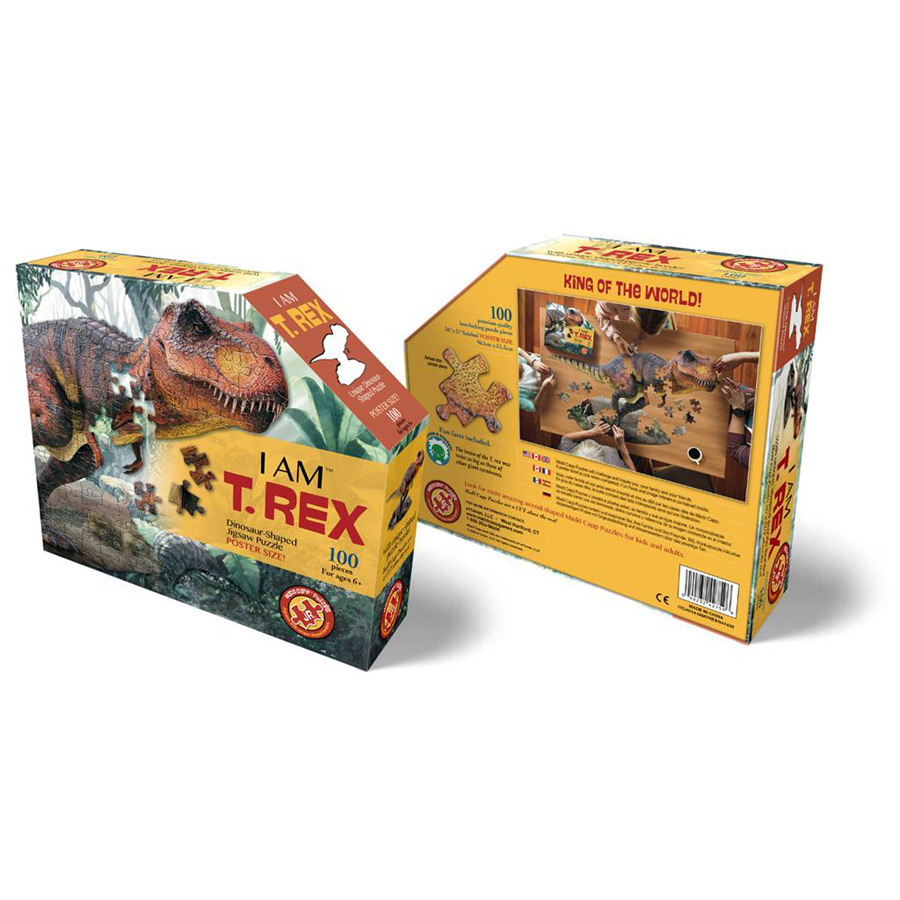 Puzzle T-Rex - 100 Pièces pour l'anniversaire de votre enfant - Annikids