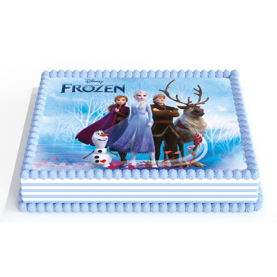 Gâteau d'anniversaire Princesse Reine des Neiges Elsa - livraison à domicile