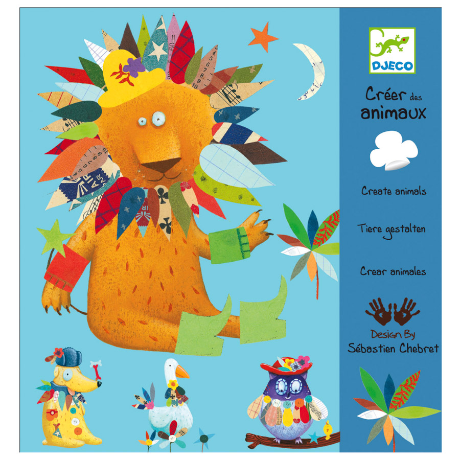 Kit Créatif - Stickers Animaux