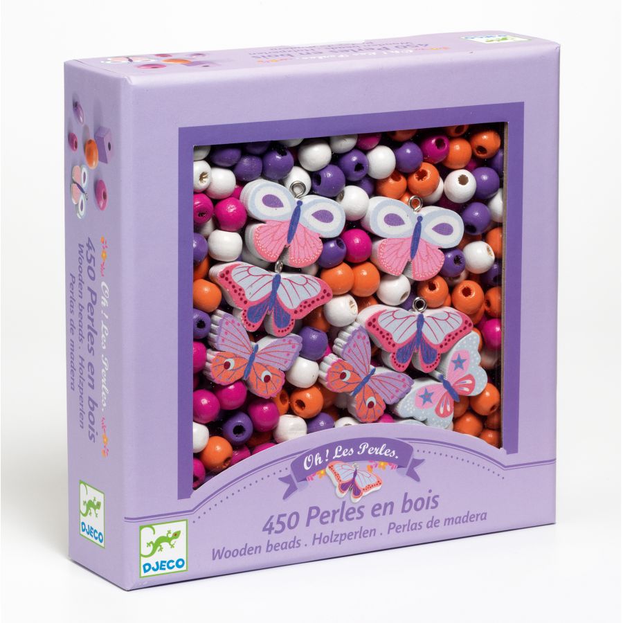 LbsAMP Enfant Bricolage Perles Set 450Pcs (23 Formes Différentes d