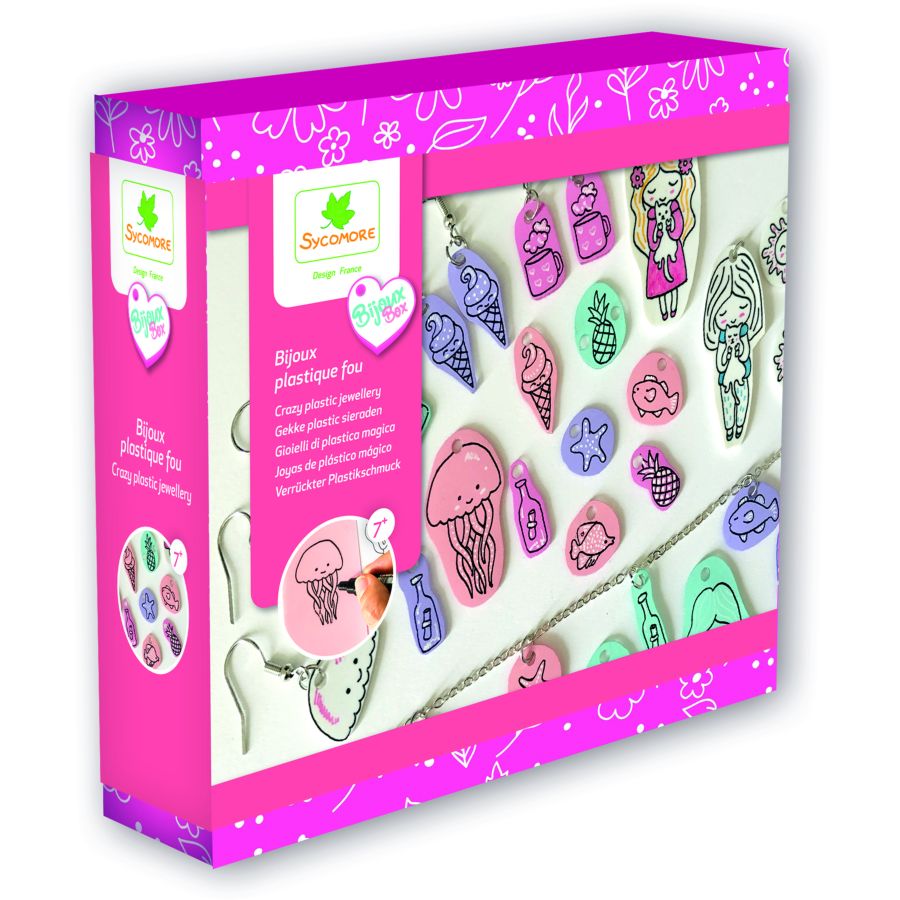 Kit Créatif - Lovely Box Plastique Fou - Bijoux pour l'anniversaire de  votre enfant - Annikids