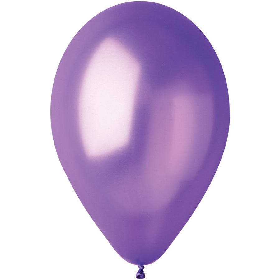 10 Ballons Violet Nacré Ø48cm pour l'anniversaire de votre enfant - Annikids