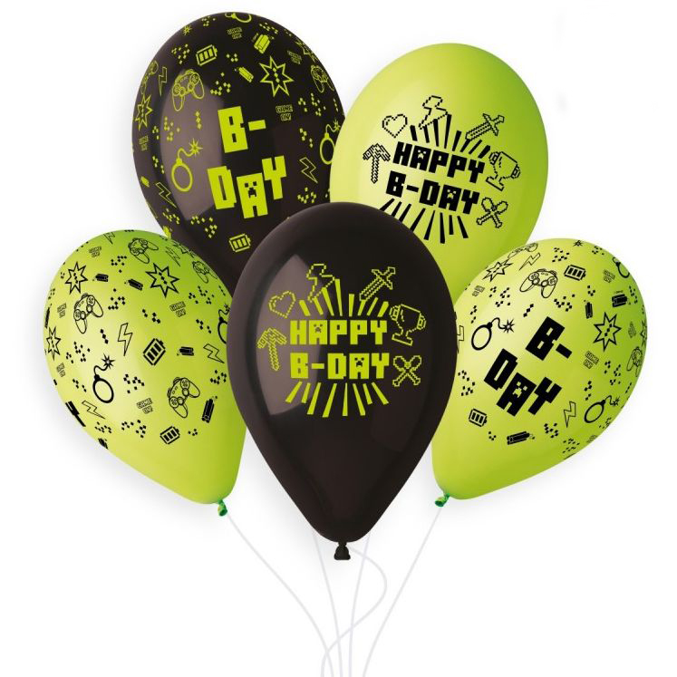 5 Ballons C'est un Garçon Ø33cm pour l'anniversaire de votre enfant -  Annikids