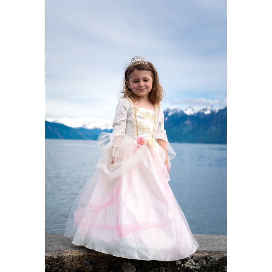 Déguisement Princesse Rose Doré pour l'anniversaire de votre enfant -  Annikids