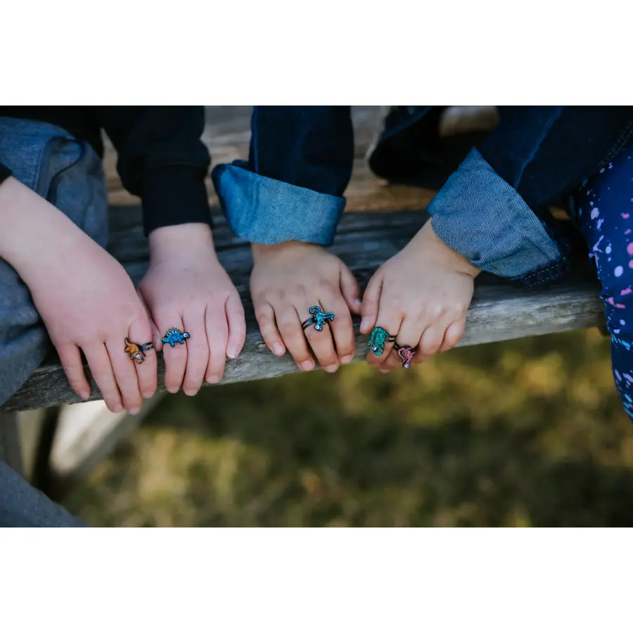 1 Bague Dino Spinner pour l'anniversaire de votre enfant - Annikids