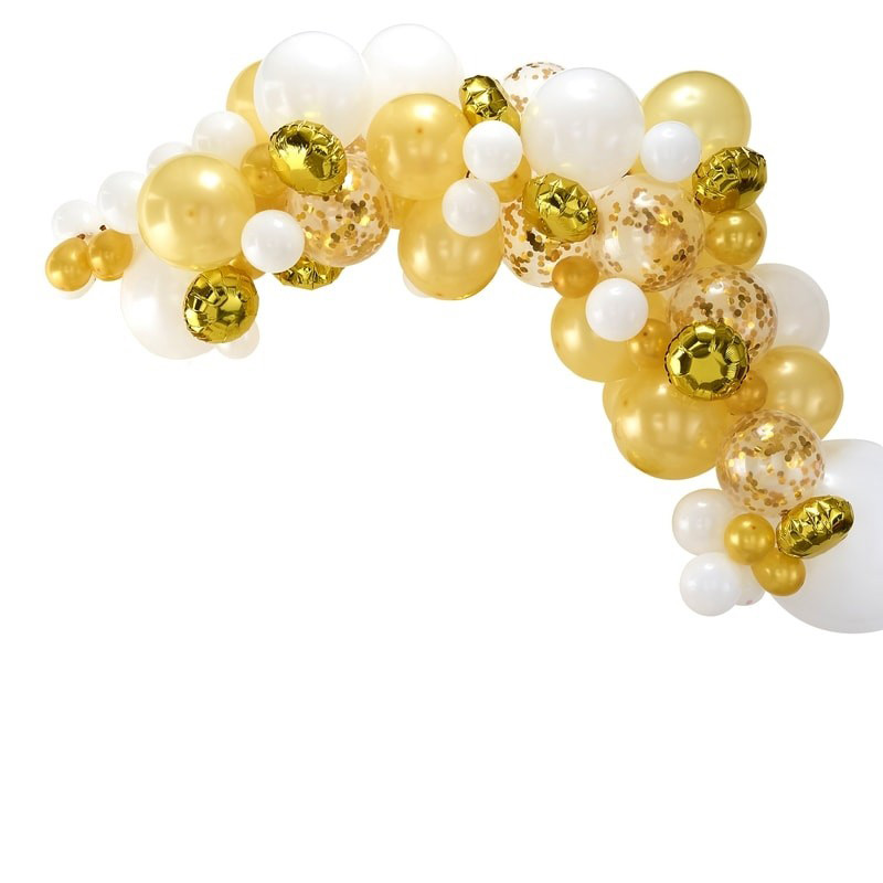 Kit Arche de 70 Ballons - Gold