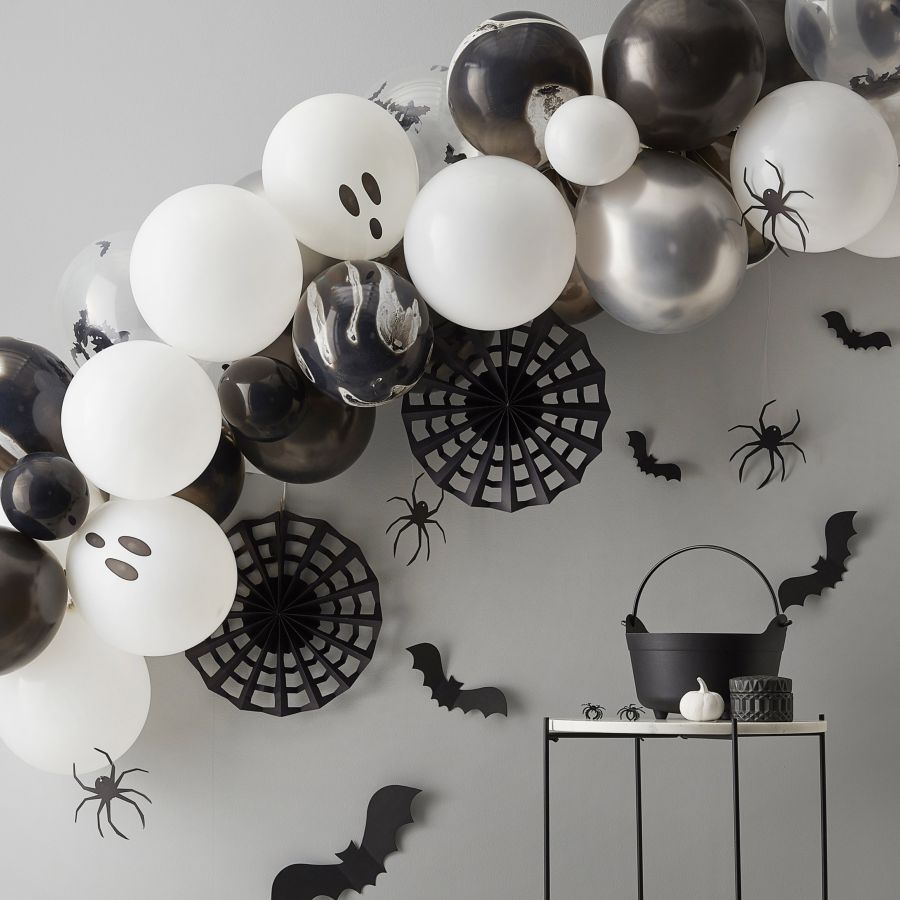 Kit Arche 40 Ballons Noir et Or - Les Bambetises