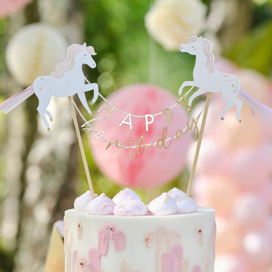 Cake Topper Château de Princesse pour l'anniversaire de votre enfant -  Annikids