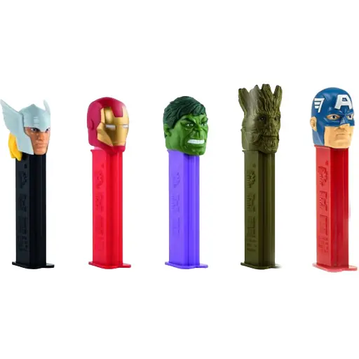 1 Distributeur PEZ Bonbons Marvel/Avengers pour l'anniversaire de votre  enfant - Annikids