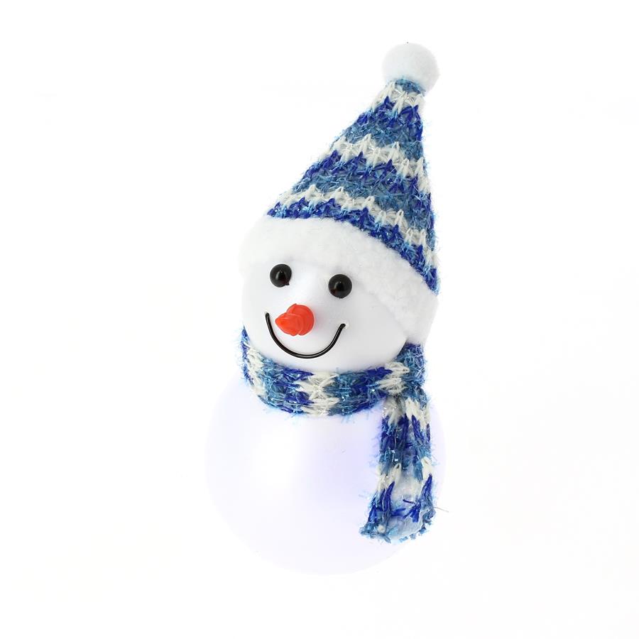 Bonhomme de Neige Lumineux LED (14 cm) - Couleurs changeantes - Annikids