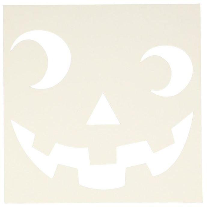 Kit De 4 Pochoirs Métal Halloween UNICRAFTALE - Pour Citrouille, Peinture - Inox Réutilisable