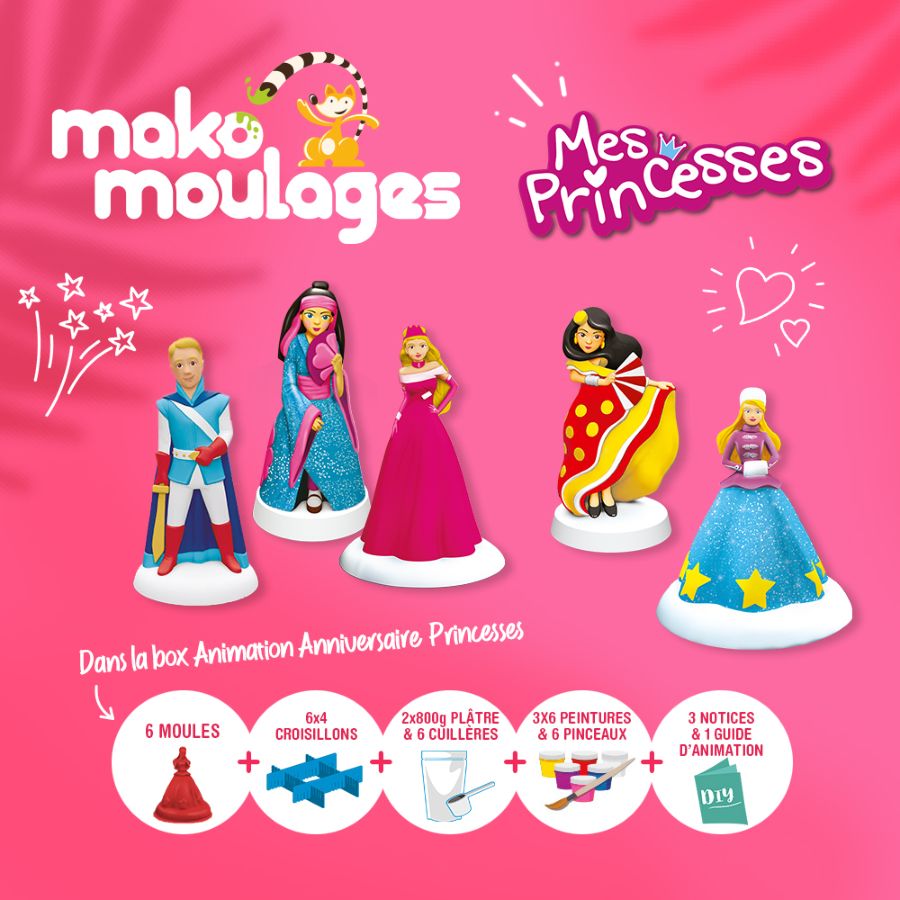 Des animations enfants pour l'anniversaire princesse de votre fille