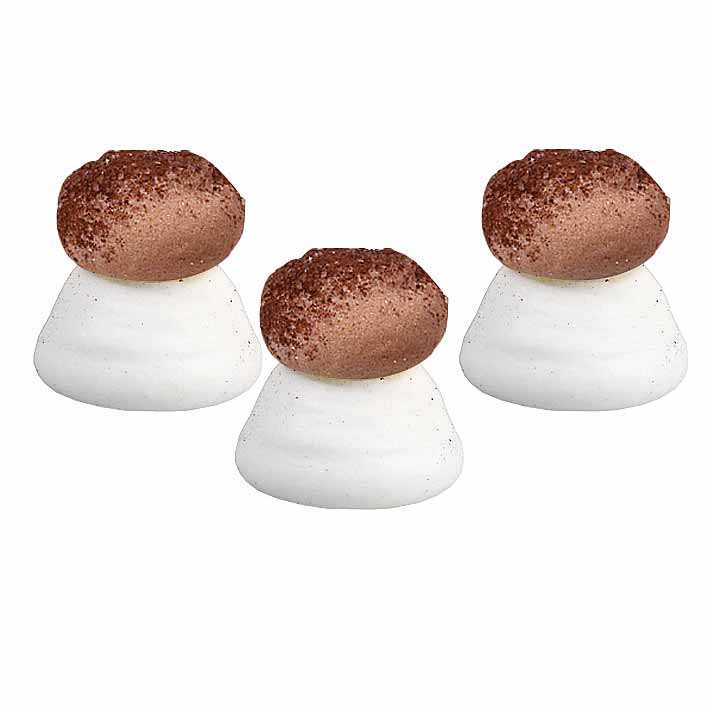 Lot de 8 Champignons Marron en Sucre