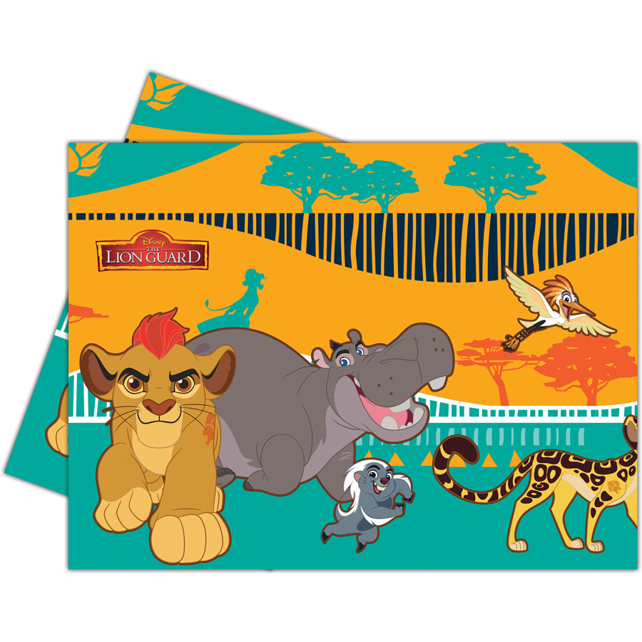 Nappe La garde du Roi Lion · Cliquez ici pour zoomer ou survolez l image