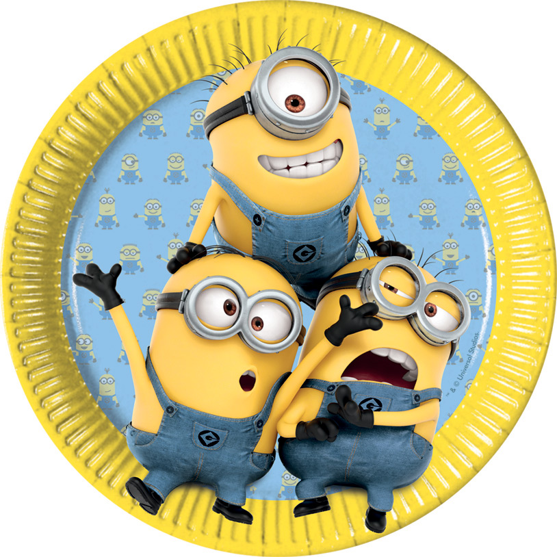 Lovelyminionsplate23cm Jpg Lovelyminionsplate23cm Jpg