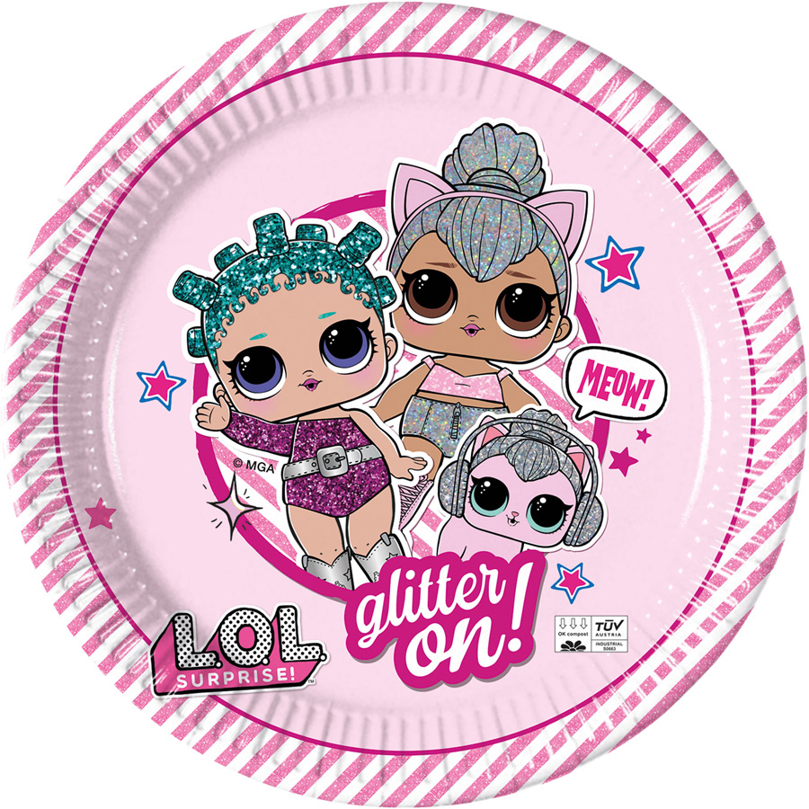 8 Assiettes Lol Squad Goals Compostable Pour L Anniversaire De Votre Enfant Annikids 8 Assiettes Lol Squad Goals Compostable Pour L Anniversaire De Votre Enfant Annikids