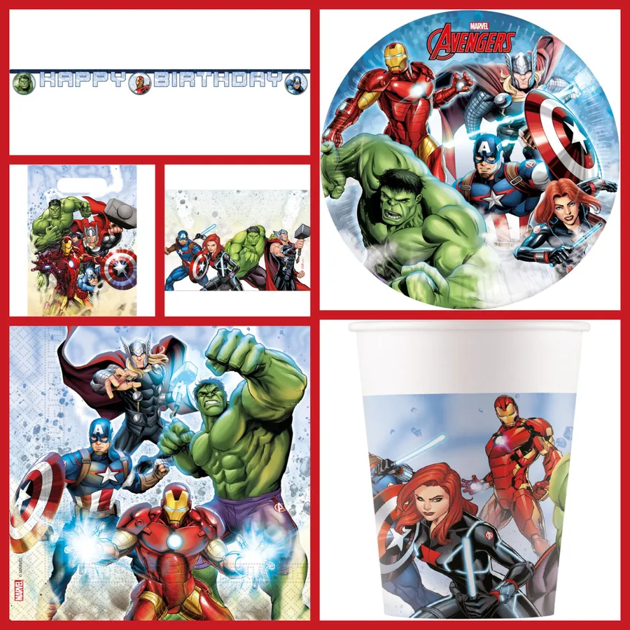 Boîte à fête Avengers Infinity Stones pour l'anniversaire de votre enfant -  Annikids