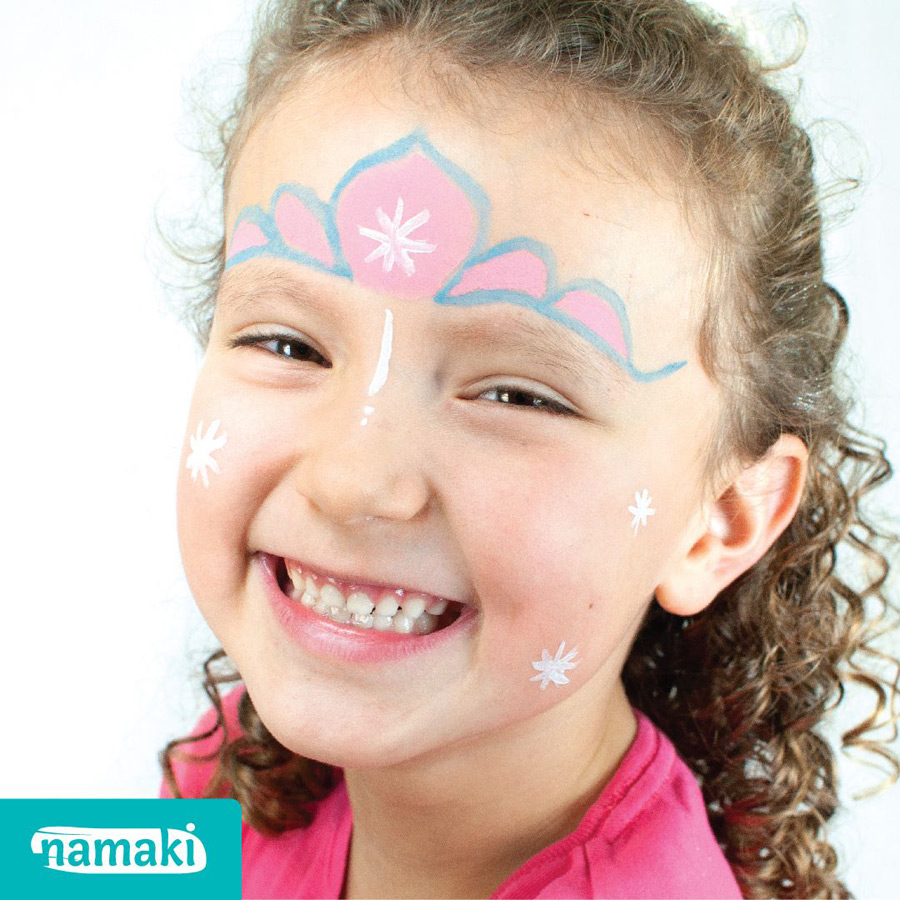 Kit Maquillage 3 Couleurs Princesse & Licorne BIO pour l'anniversaire de  votre enfant - Annikids