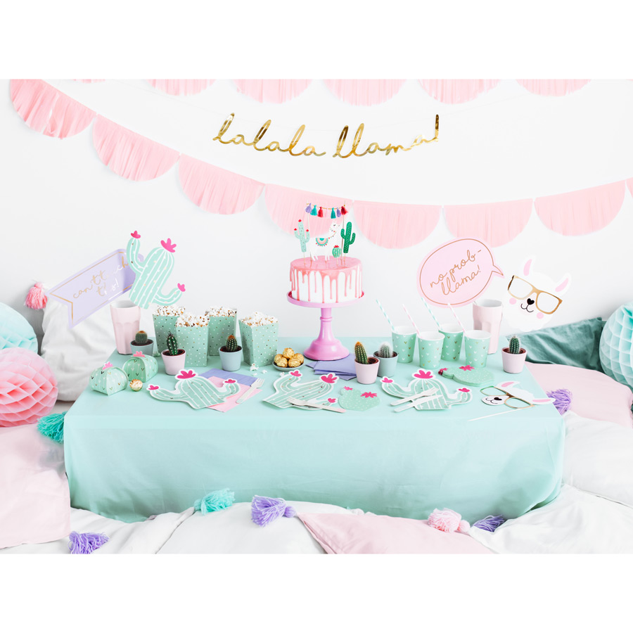 5 Maxi Pics Deco Lama Cactus Anniversaire Annikids